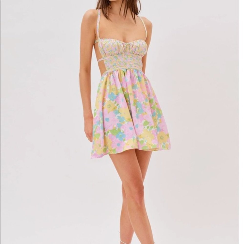 For Love and Lemons Emily backless dress